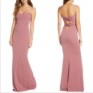 Katie May Forget Me Knot Mulberry Gown